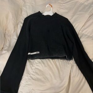 Kith long sleeve crop top